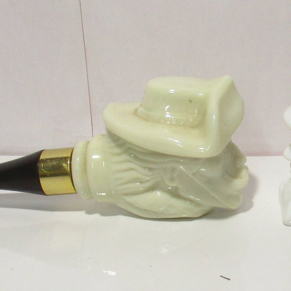 11 Vintage AVON Decanter Cologne Pipe Lot Uncle Sam, Blood Hound, Corn Cob ++ - Picture 13 of 16